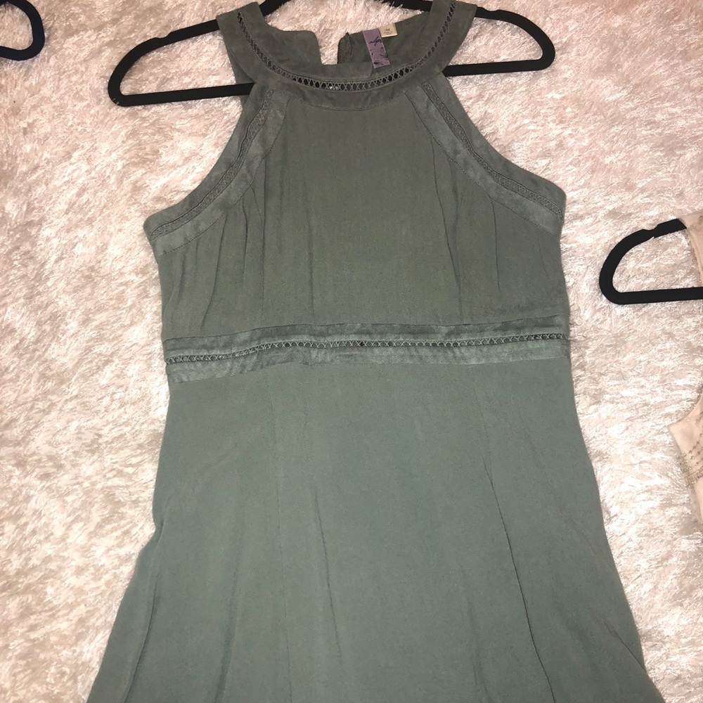 Army green sundress